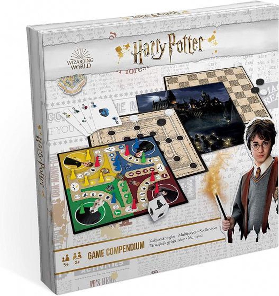 spellendoos Harry Potter junior karton 4-delig