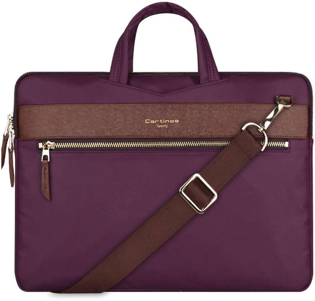 Cartinoe Tommy MacBook Air/Pro Briefcase 13 inch - Paars