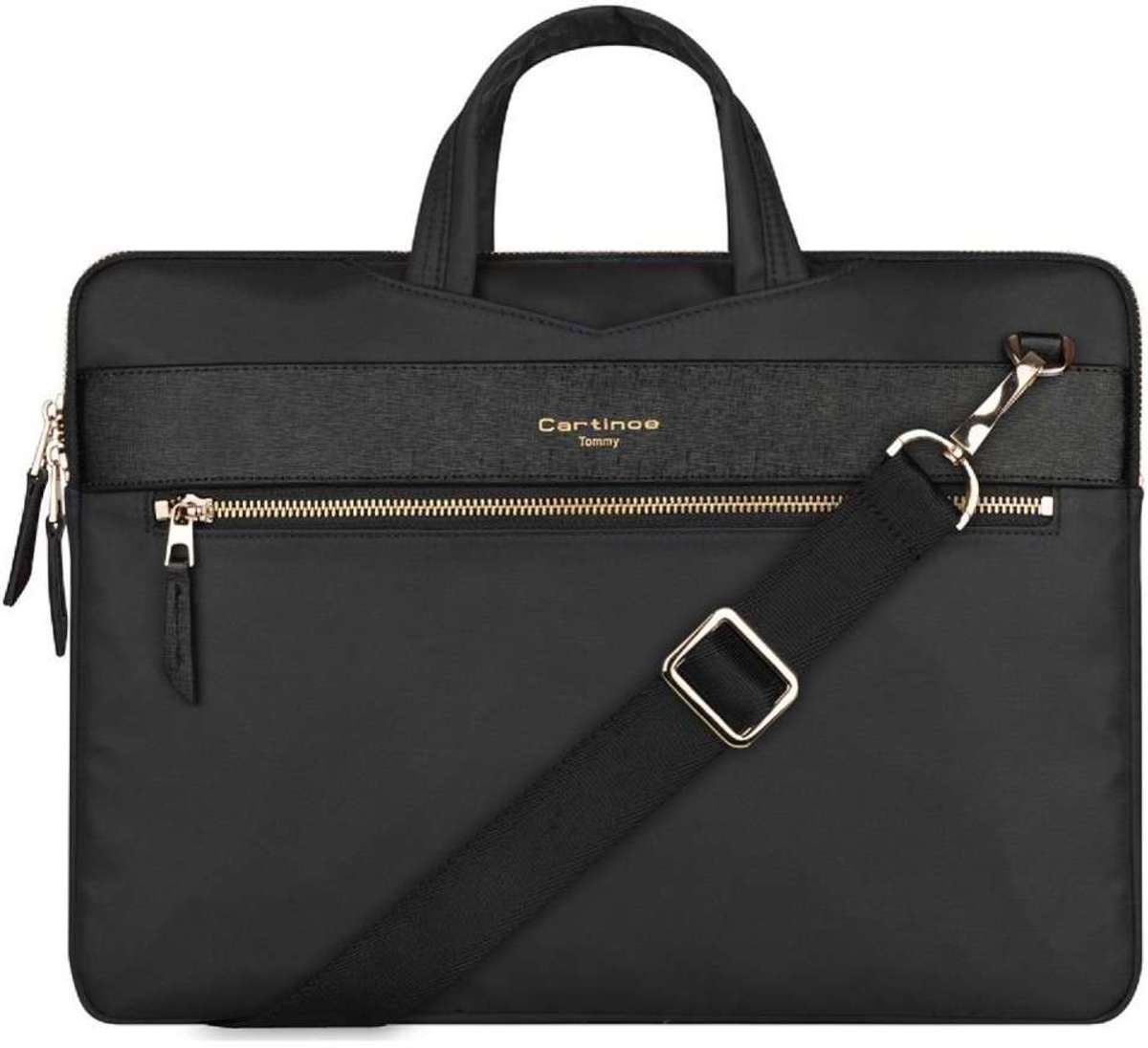 Cartinoe Tommy MacBook Air/Pro Briefcase 13 inch - Zwart