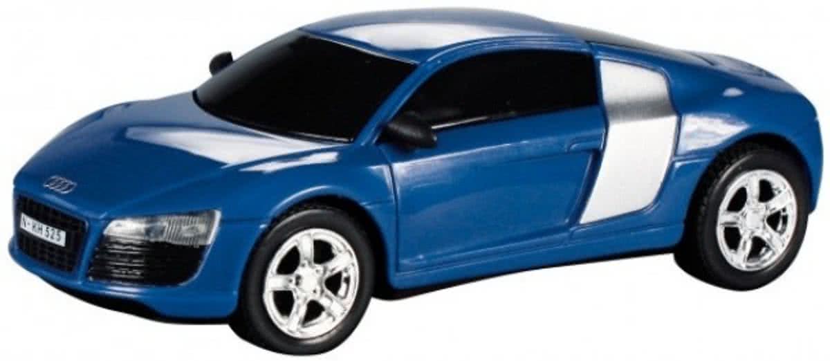 Cartronic Car Speed Racebaan Auto Audi R8 Blauw