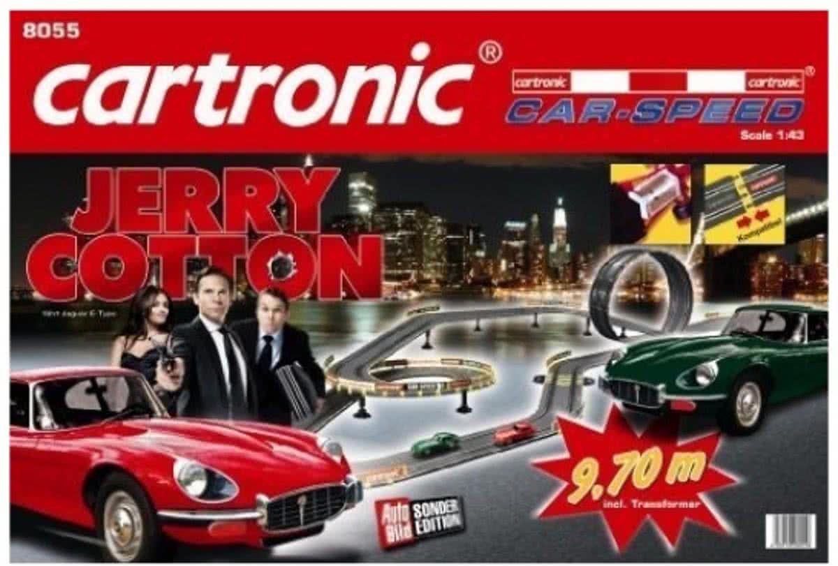 Cartronic Car Speed Racebaan Jerry Cotton