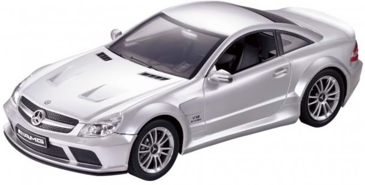 Cartronic RC Mercedes Benz SL 65 AMG zilver 1:24