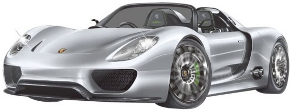 Cartronic Rc Porsche 918 Spyder Grijs 1:14