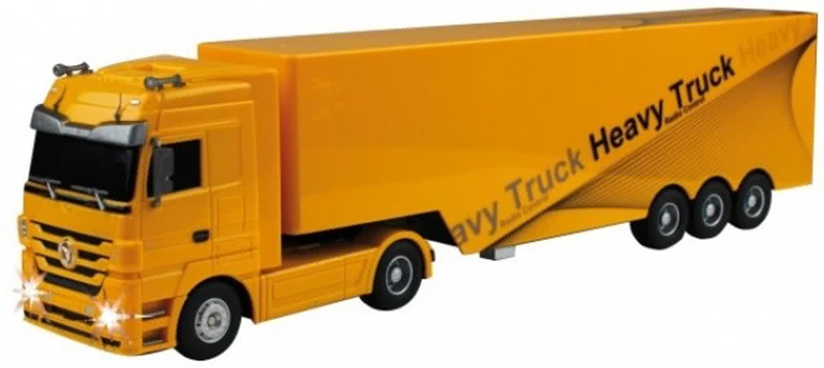 Cartronic Rc Truck Mercedes Benz Actros 48,6 Cm Geel