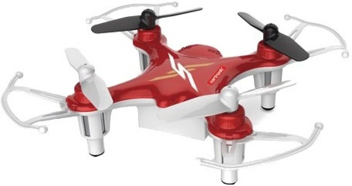 Cartronic quadcopter Q12S 7.7 x cm rood/wit