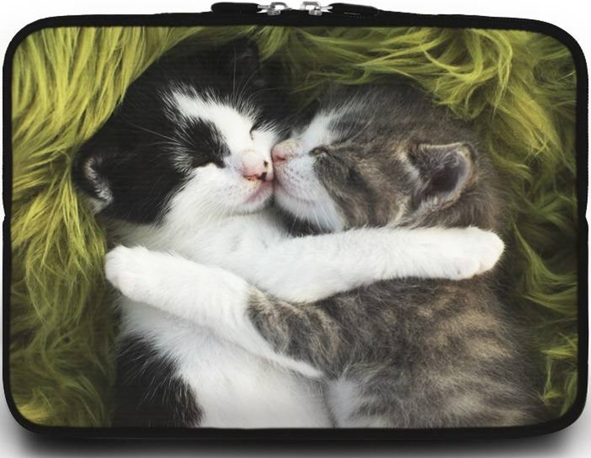 Macbook en Laptop sleeve - 13.3 inch - Kittens