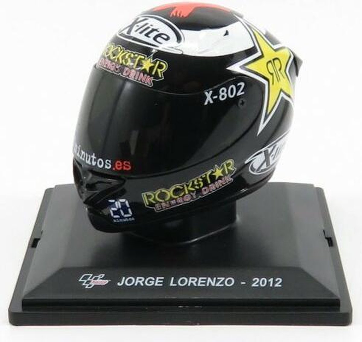 Casey Stoner Jorge Lorenzo Helmet World Champion MotoGP 2012