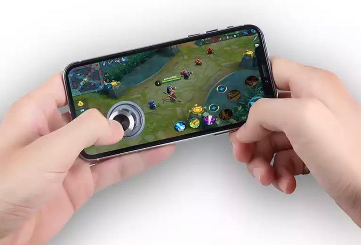 Joystick / Controller voor telefoon smartphone en tablet. Gadget / Accessoire voor games - Joystick met zuignap - Zwart - Geschikt voor alle games - Voor o.a. PUBG, Call Of Duty en Brawl Stars