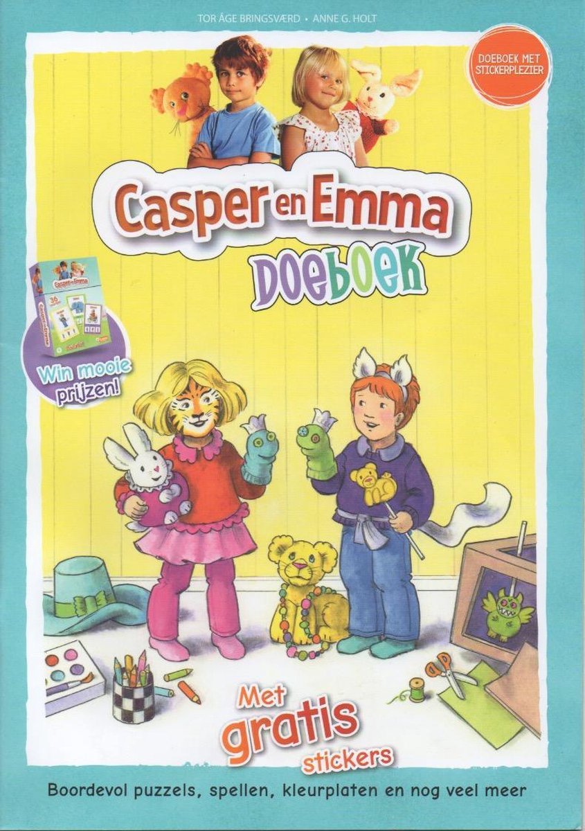 Casper en Emma - Doeboek - Met gratis stickers