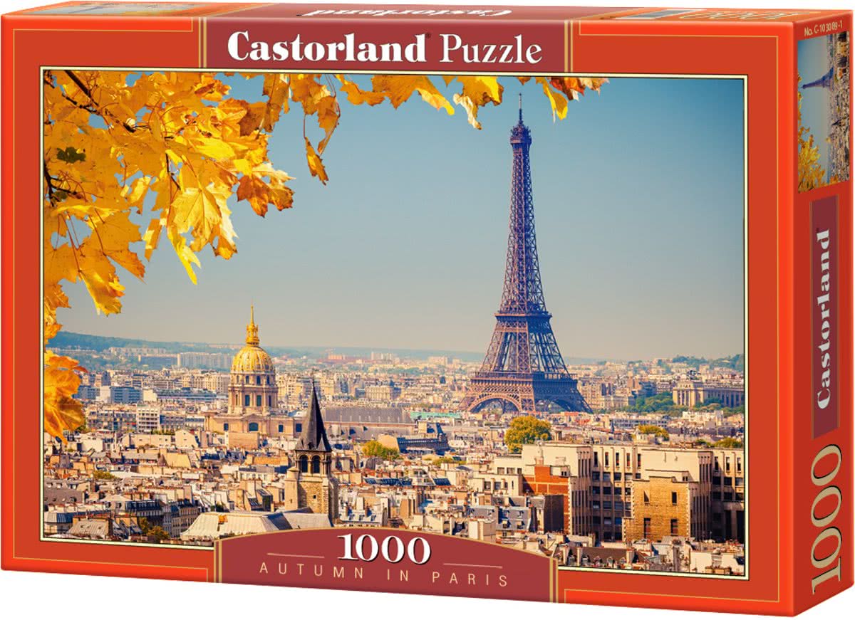 Autumn in Paris - Legpuzzel - 1000 Stukjes