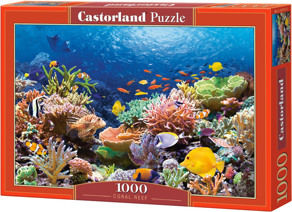 Coral Reef - Legpuzzel - 1000 Stukjes