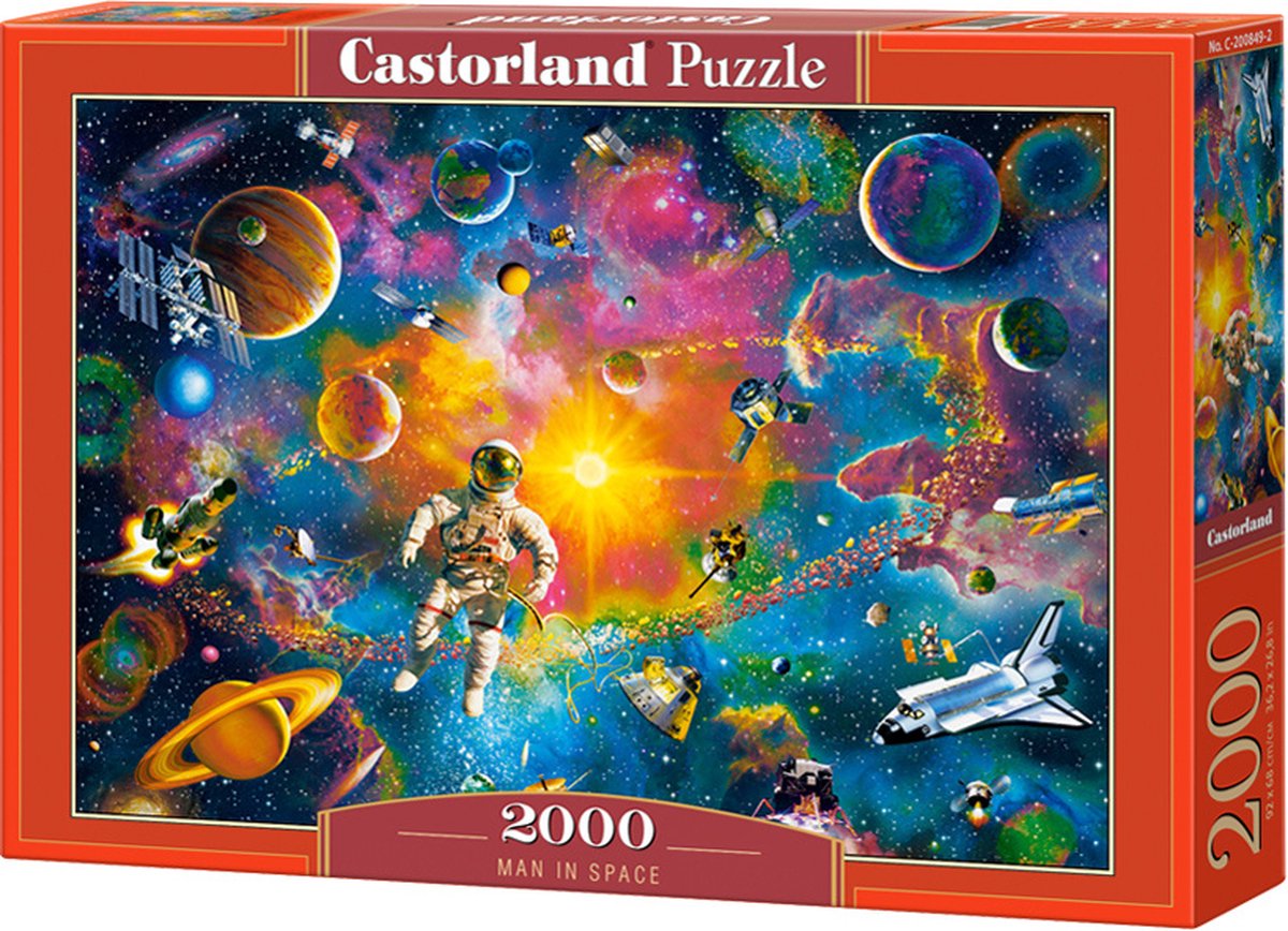 Man in Space Puzzel 2000 Stukjes