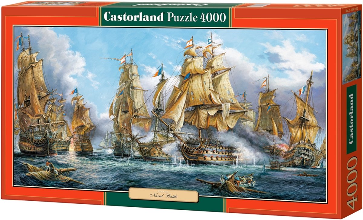 Naval Battle - Legpuzzel - 4000 Stukjes