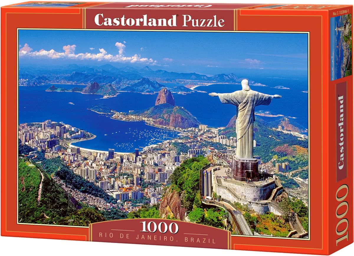 Rio de Janeiro, Brazil - Legpuzzel - 1000 Stukjes