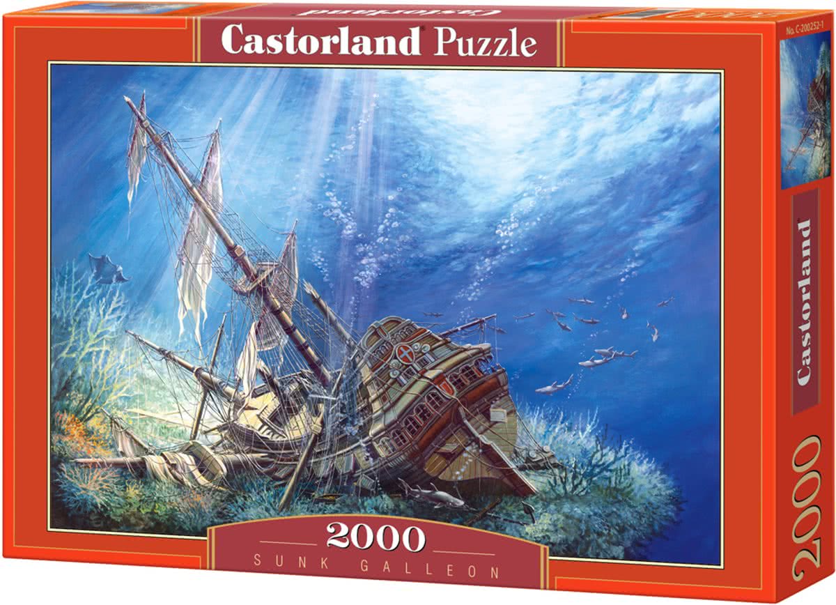 Sunk Galleon - Legpuzzel - 2000 Stukjes