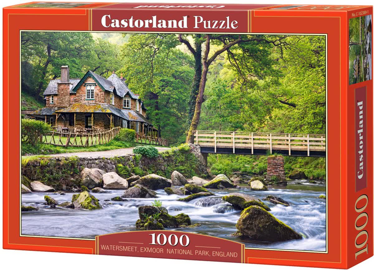 Watersmeet, Exmoor National Park, England - Legpuzzel - 1000 Stukjes