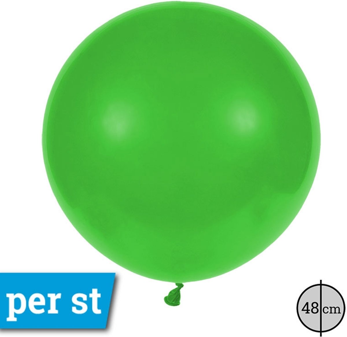 48cm Reuze Ballonnen Standaard kleuren Licht groen GT150/8