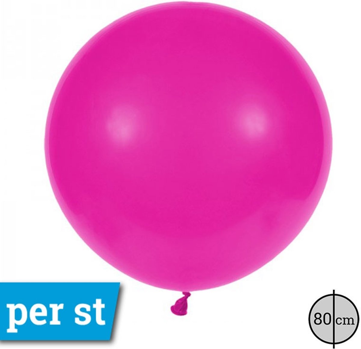 80cm Hot Pink - Fuchsia Reuze Ballonnen GT220R/2