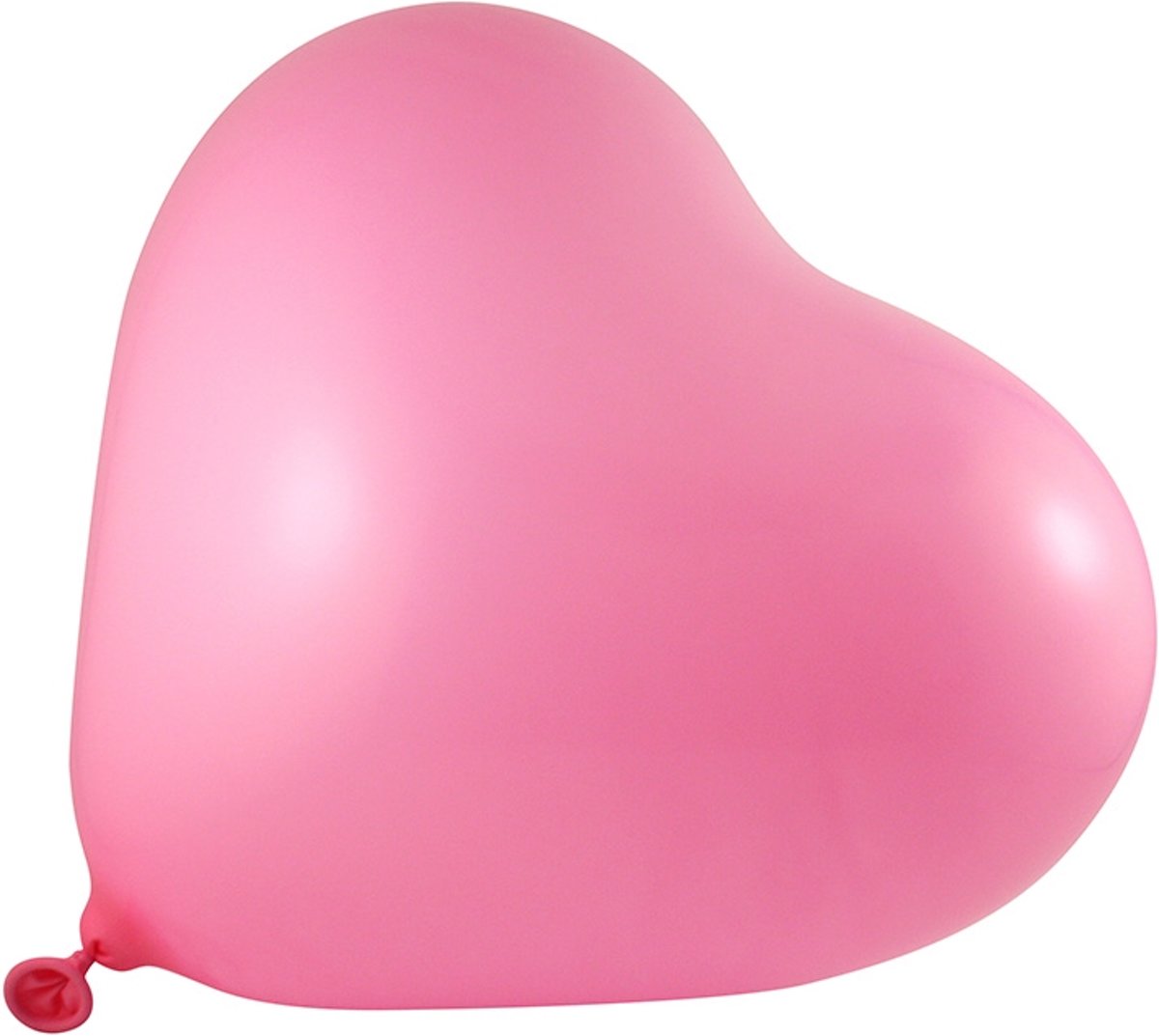 GHB02 Pastel - Reuze Hart Ballonnen in de kleur donker roze 90cm