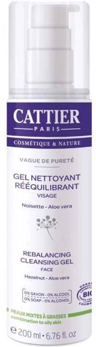 CATTIER Rebalancing Cleansing Gel Bio Wave Purity 200ml