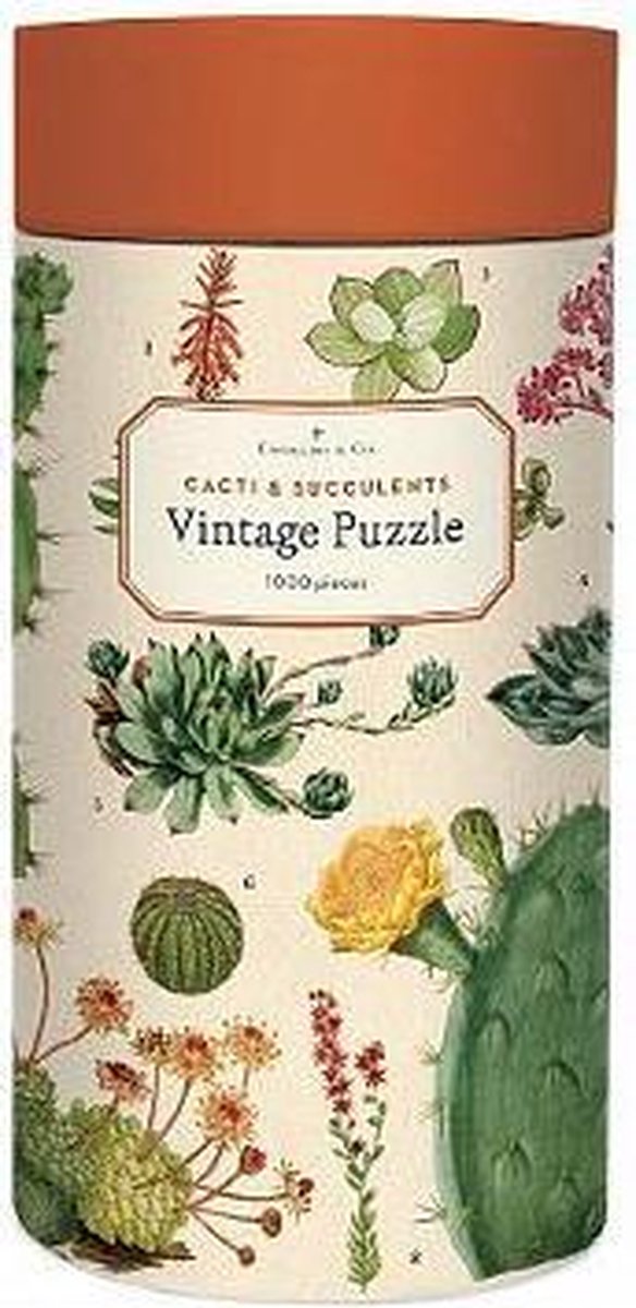 Cavallini & Co vintage puzzel - Cacti & Succulents