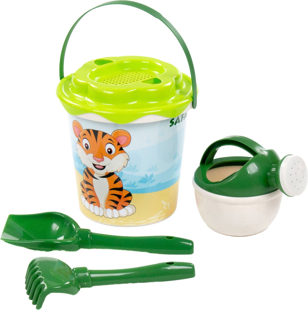   Safari XL Emmerset Groen met Gieter, 5dlg.
