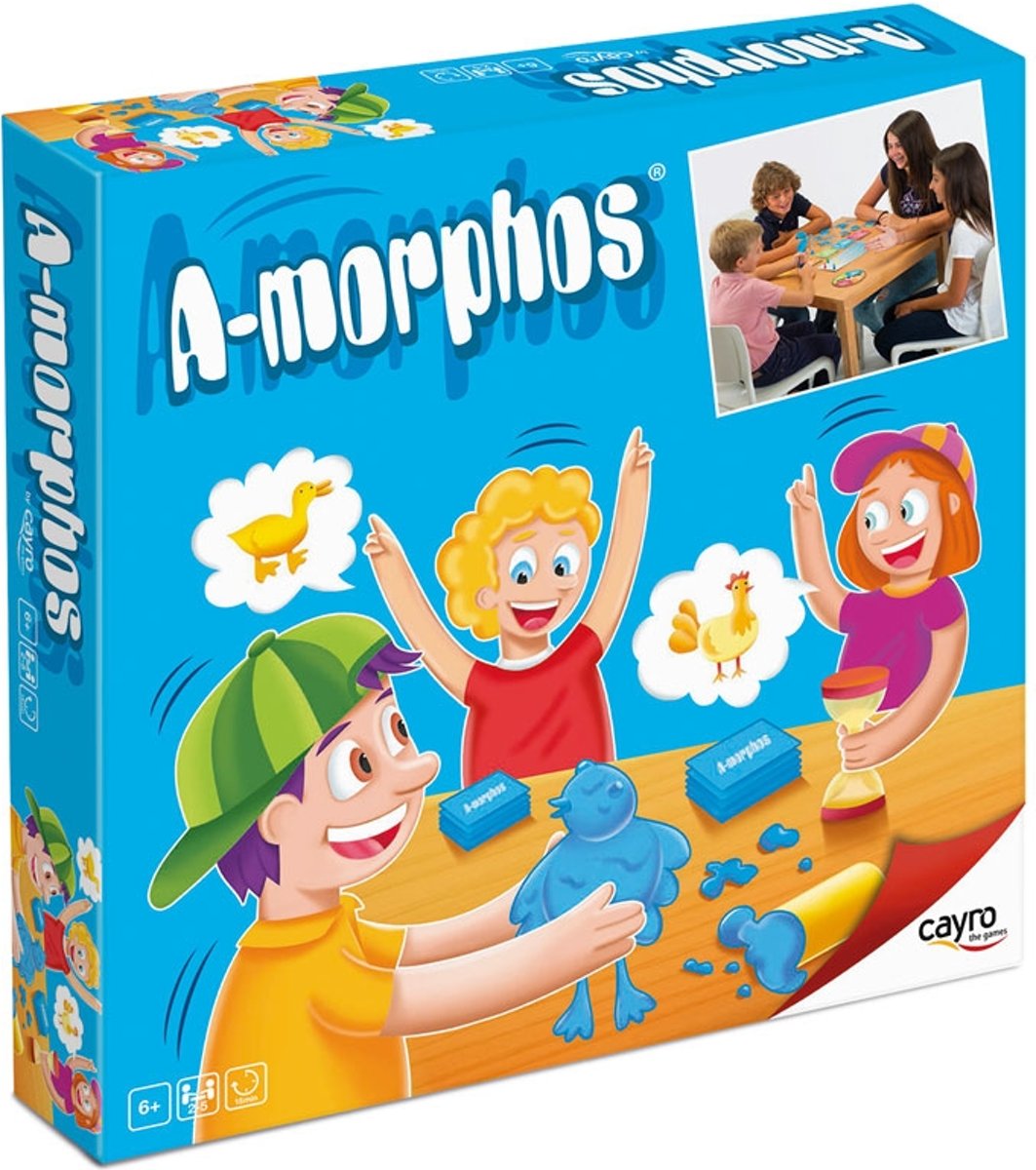 A-Morphos - gezelschapsspel van Cayro met boetseerklei