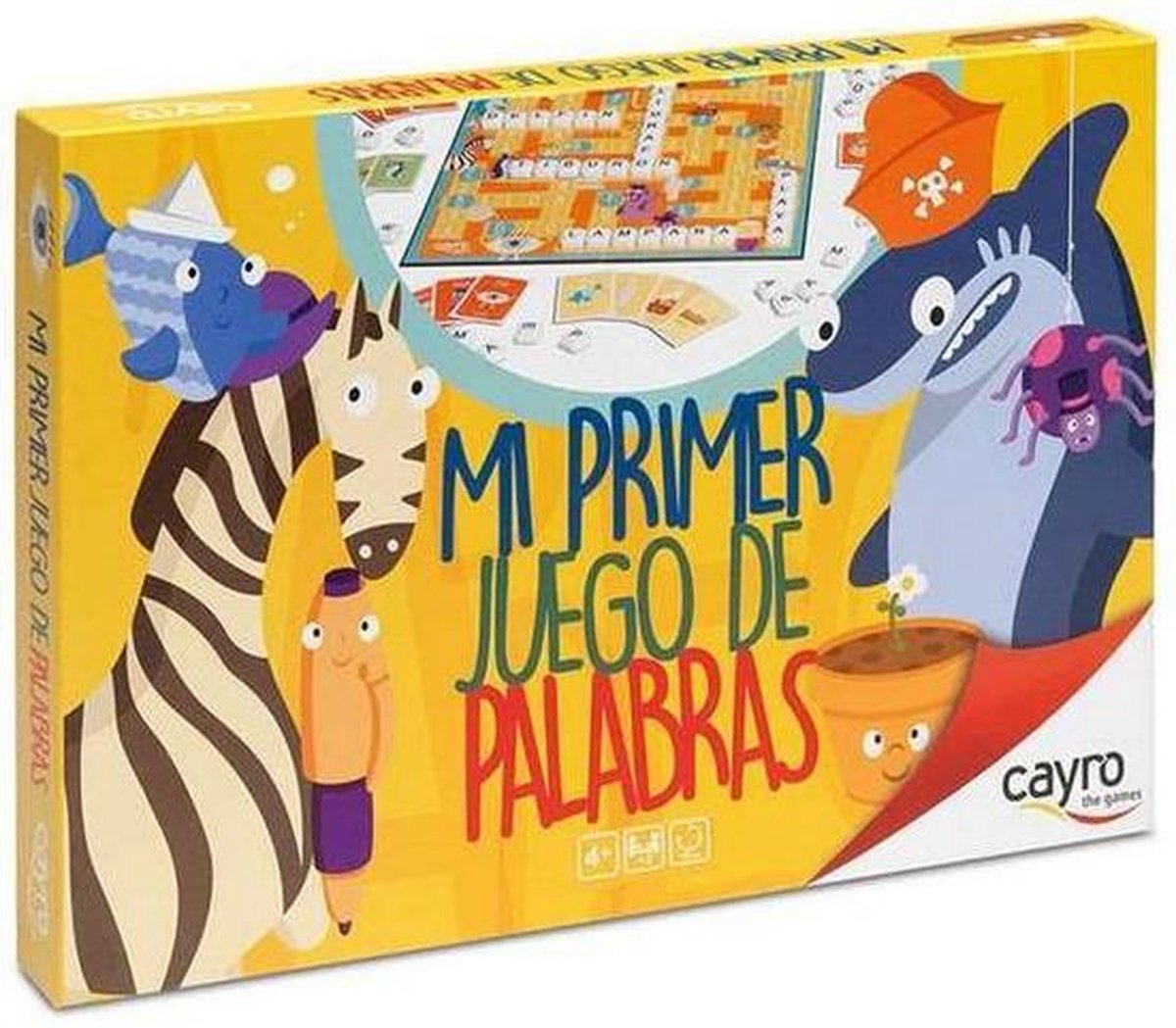 Bordspel Mi Primer Juego De Palabras Cayro (ES)