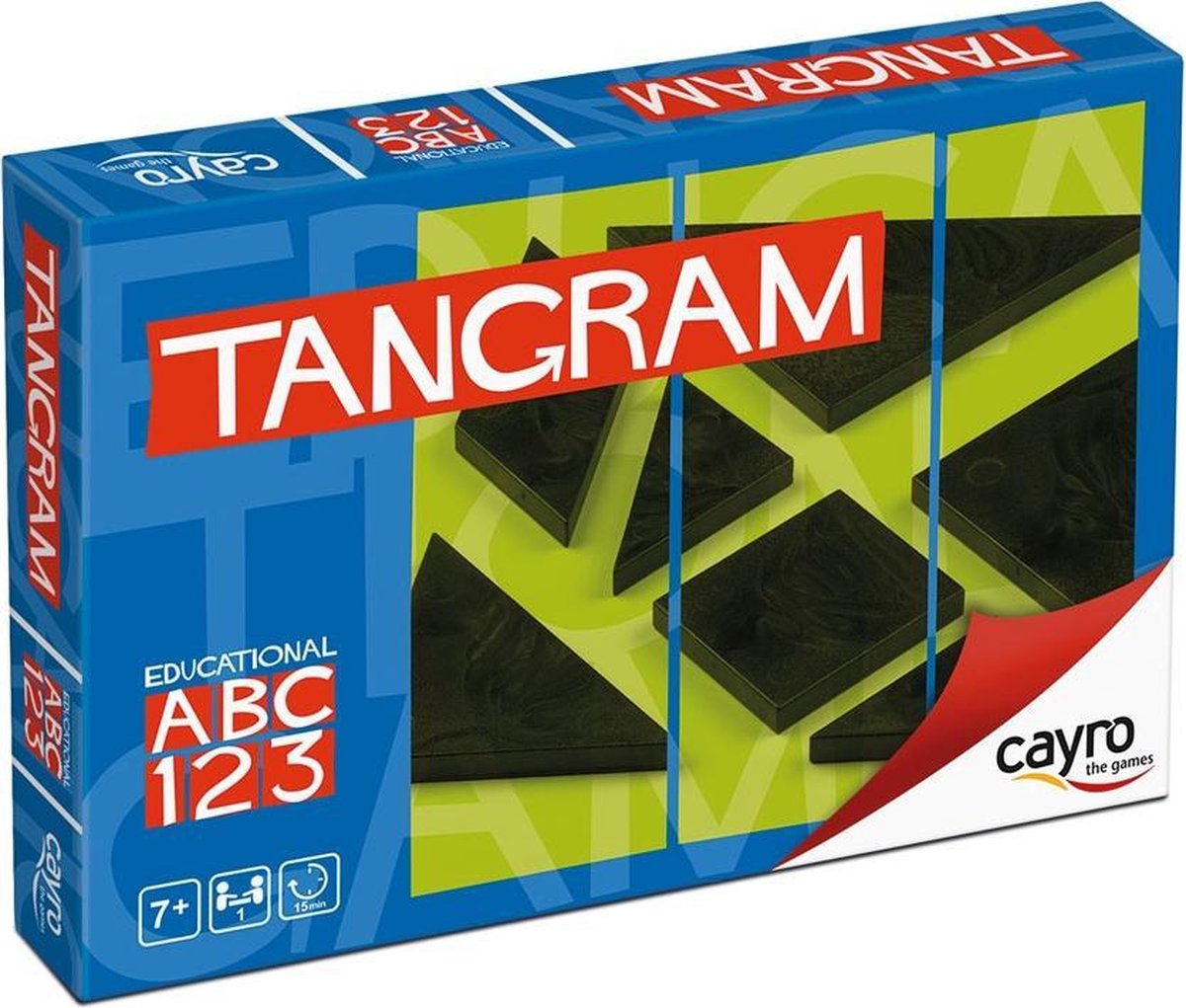 Tangram - Zwart -   - Met Boekje