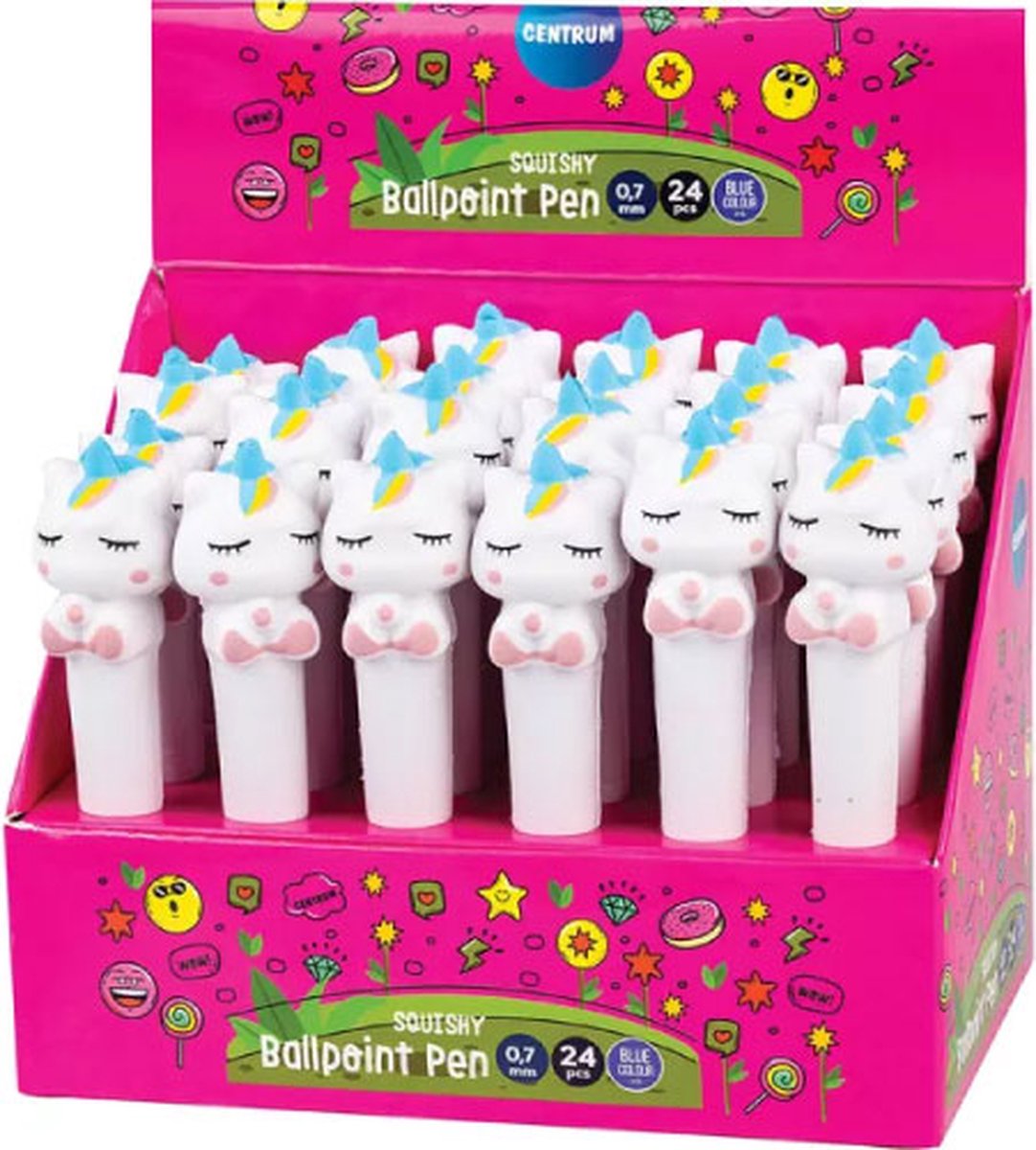 Centrum Centrum 24 balpen unicorn squishy 80615.