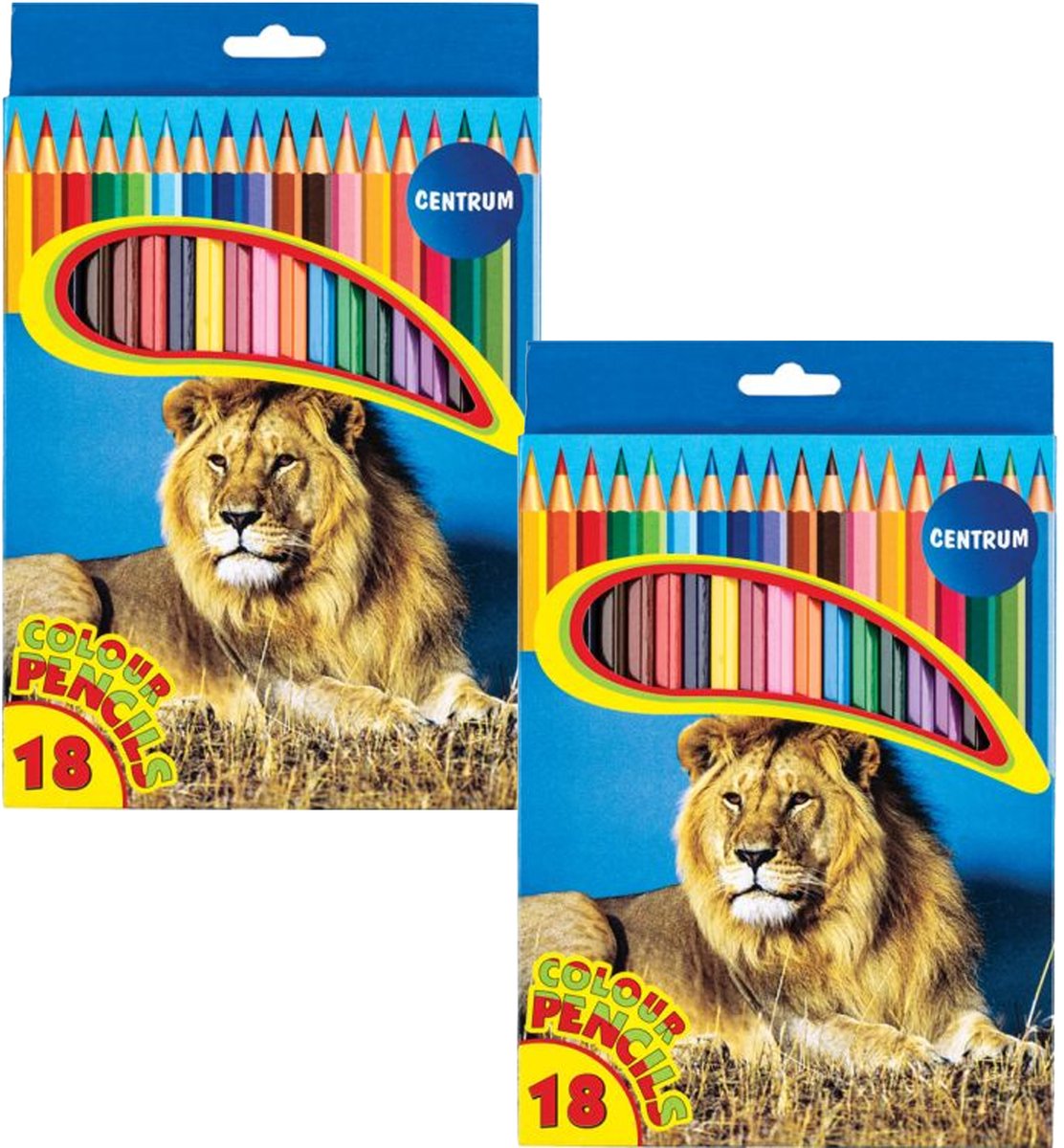   Kleurpotloden set - multi kleuren - 36x stuks - tekenen voor kinderen/volwassenen - hobby