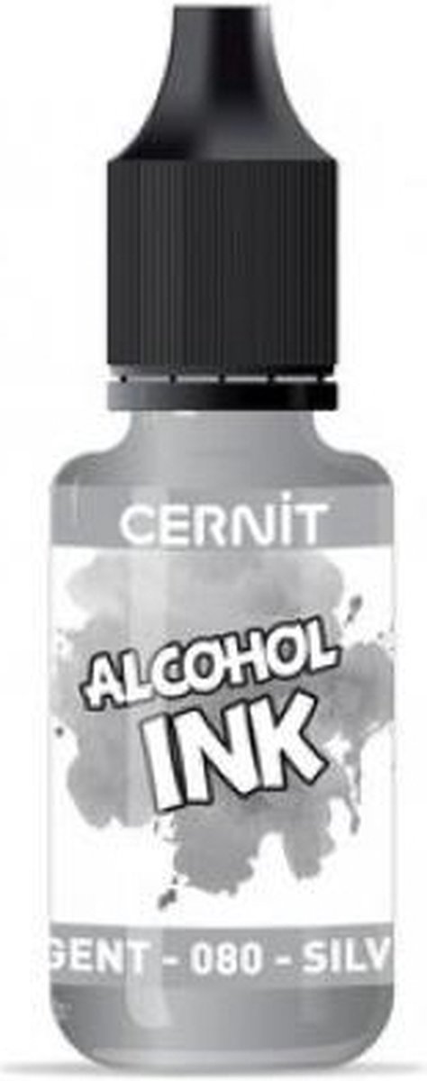 Cernit Alcohol Ink Silver 080