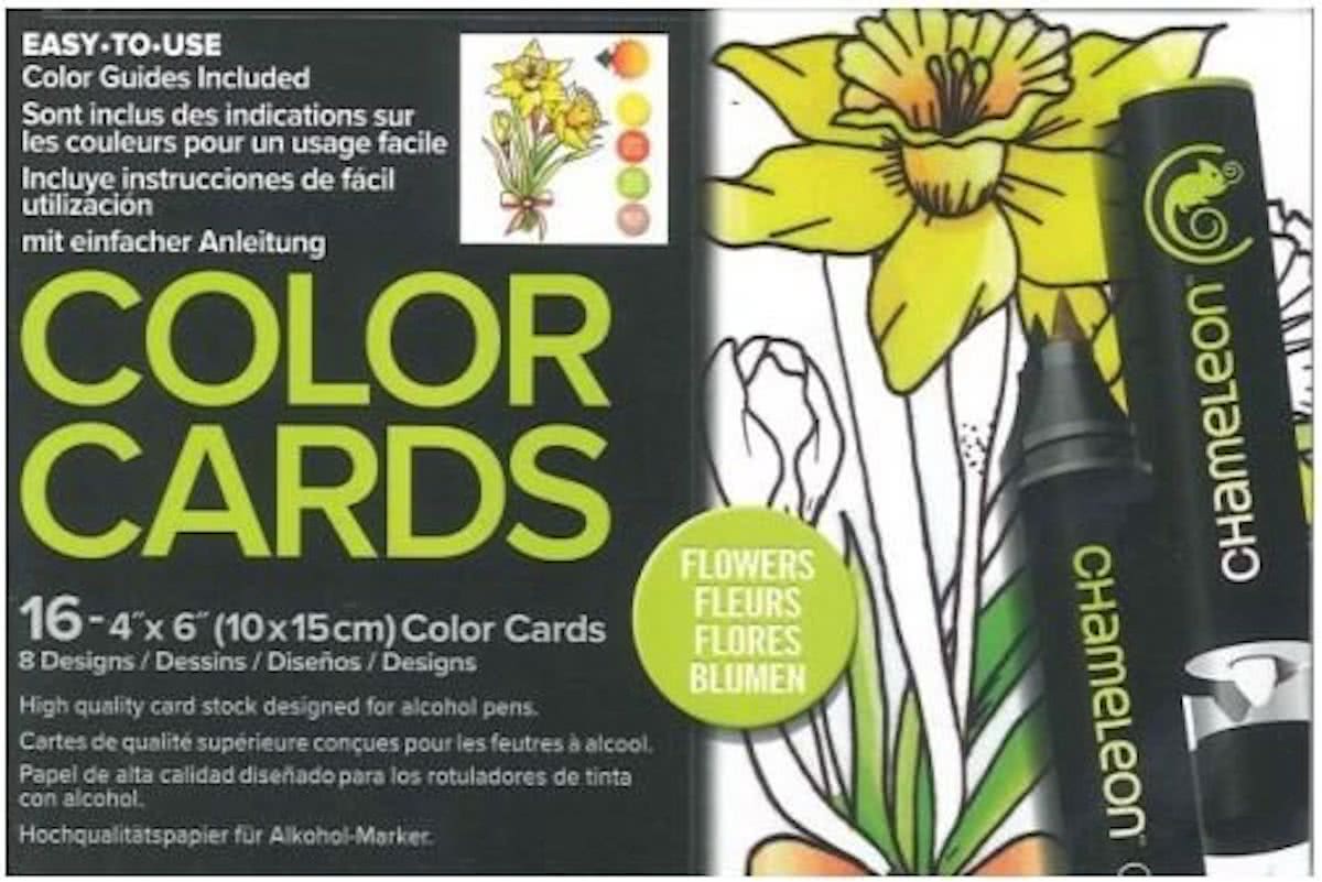 Chameleon Color Card Bloemen