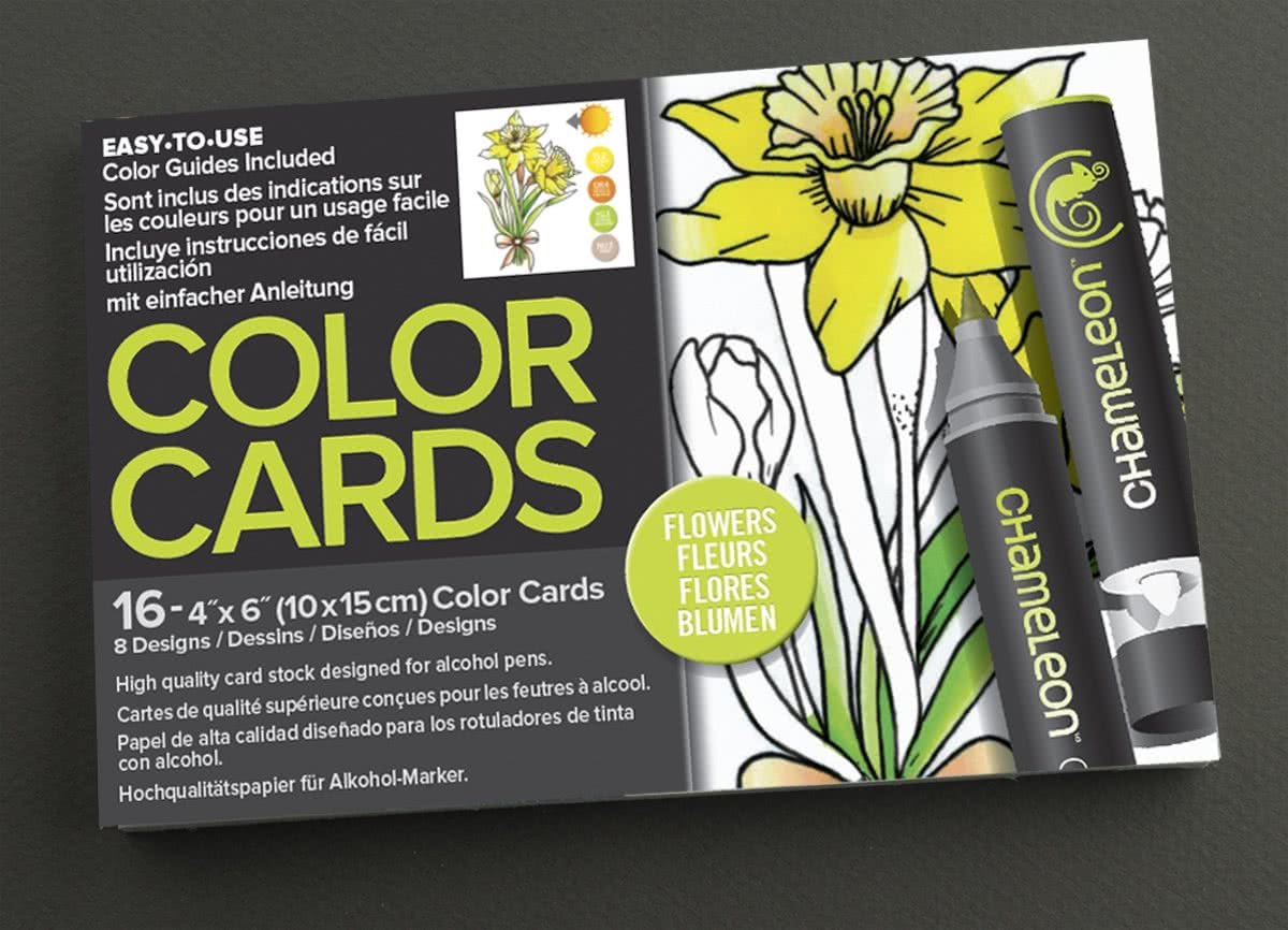 Chameleon Color Cards Bloemen