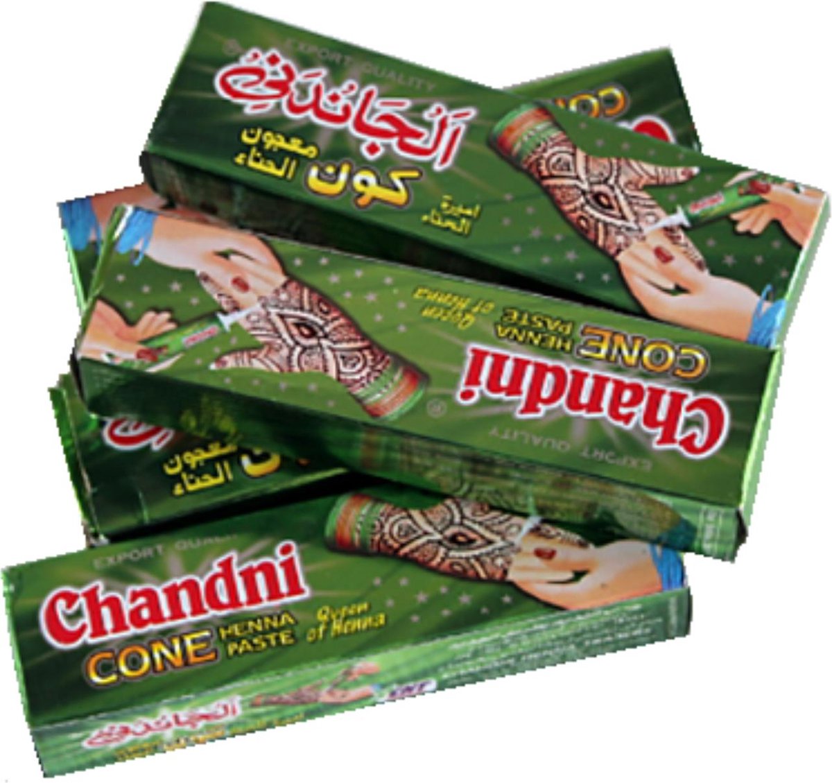 Henna  Paste Chandni  Conne Neha Henna Tattoo - Tijdelijke Tatoeage - Festival Tattoe - Zomer feest tatoeages - Festival Tattoo - Neptattoo - Henna Tattoo inkt pasta 1 cones 1 tubes 25 Gram/tube - Natuurlijke Kruiden - Henna pasta - 25 gr/tube