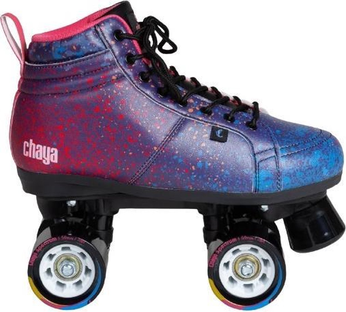 Chaya Rolschaatsen Airbrush Polyurethaan Paars/blauw Maat 38