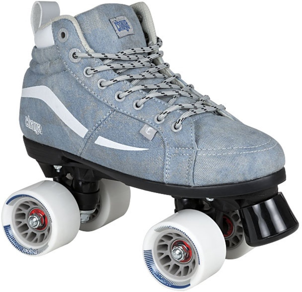 Chaya Rolschaatsen Vintage Glide Denim Unisex Blauw Maat 37