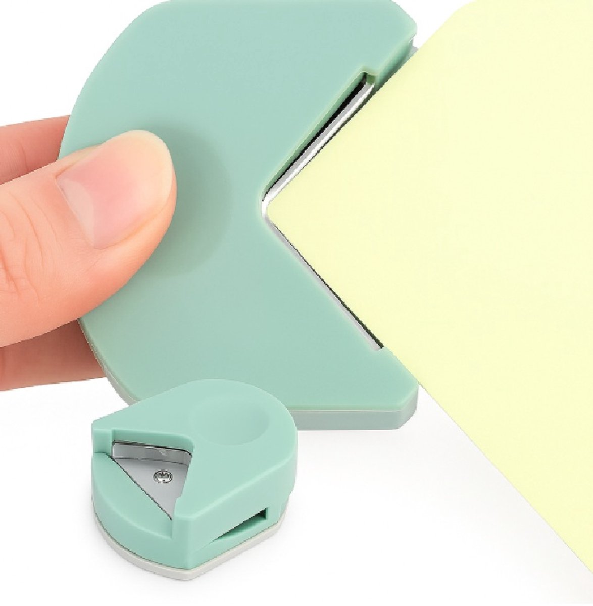 Hoekronder   I Figuurpons I Hoeksnijder I Hoek Afronder I Afgeronde Hoeken Maken I Groen