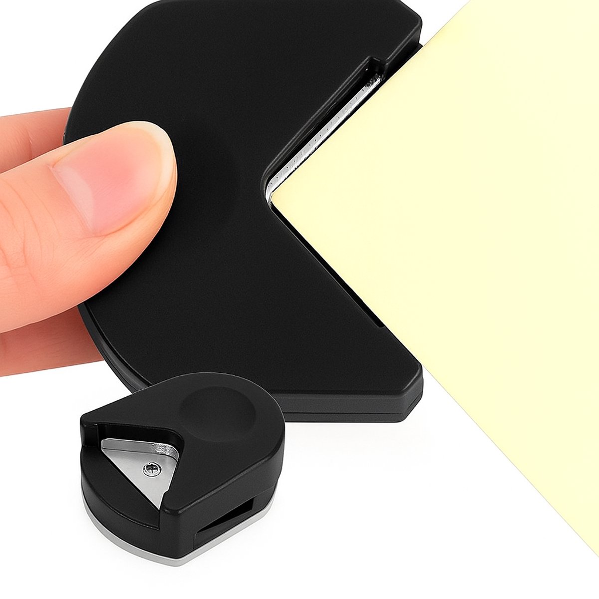 Hoekronder   I Figuurpons I Hoeksnijder I Hoek Afronder I Afgeronde Hoeken Maken I Zwart