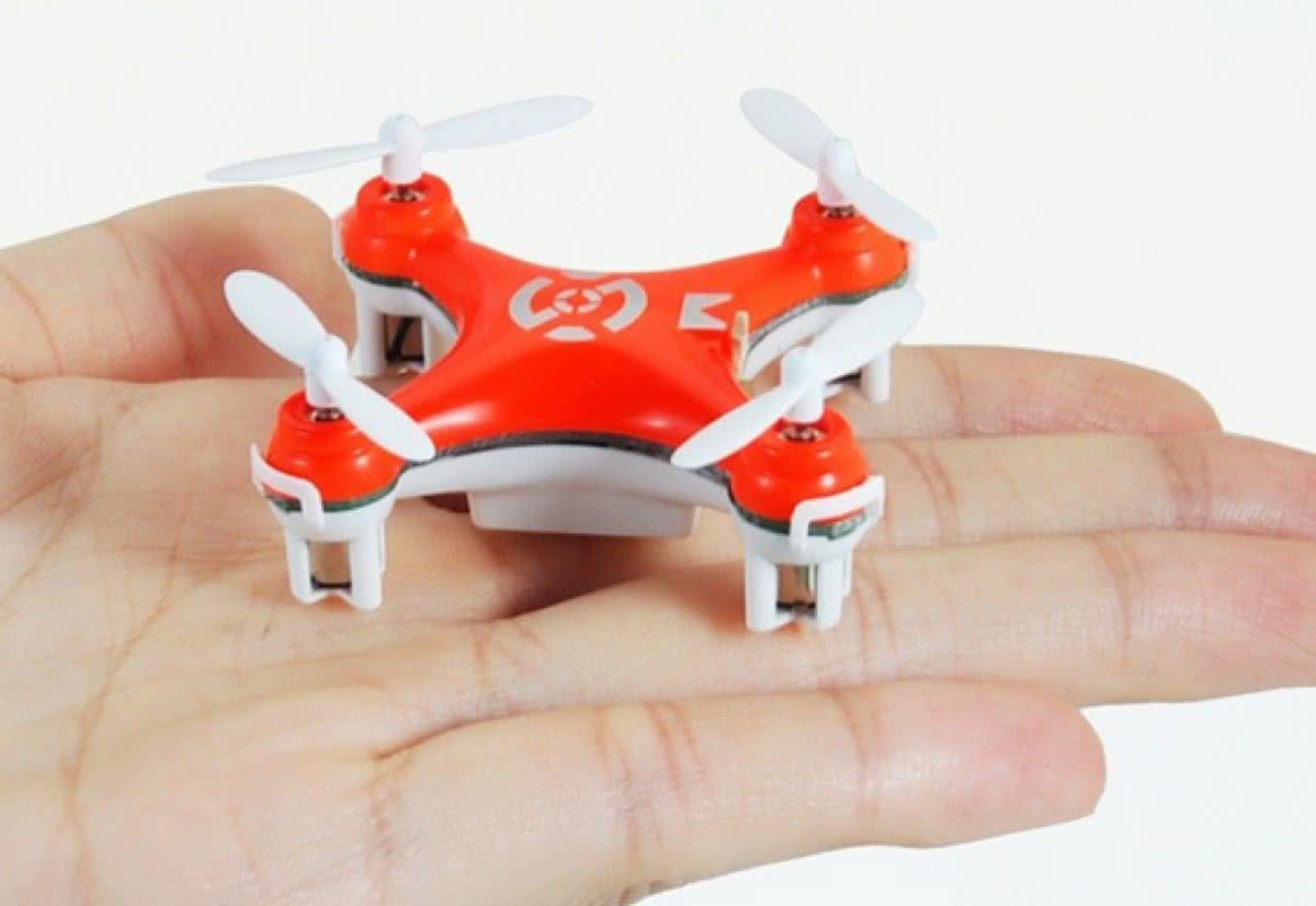 Cheerson CX-10 4-channel Drone minicopter quadcopter Oranje