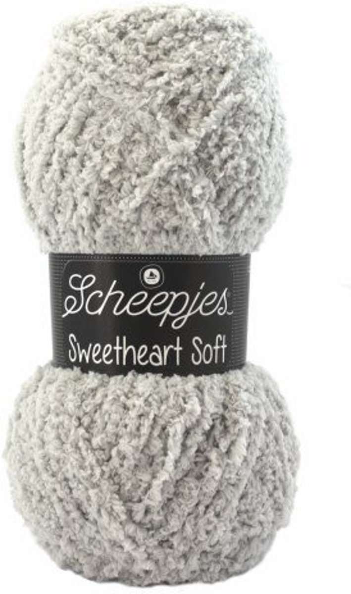 Scheepjes Sweetheart Soft, 3 bollen grijs