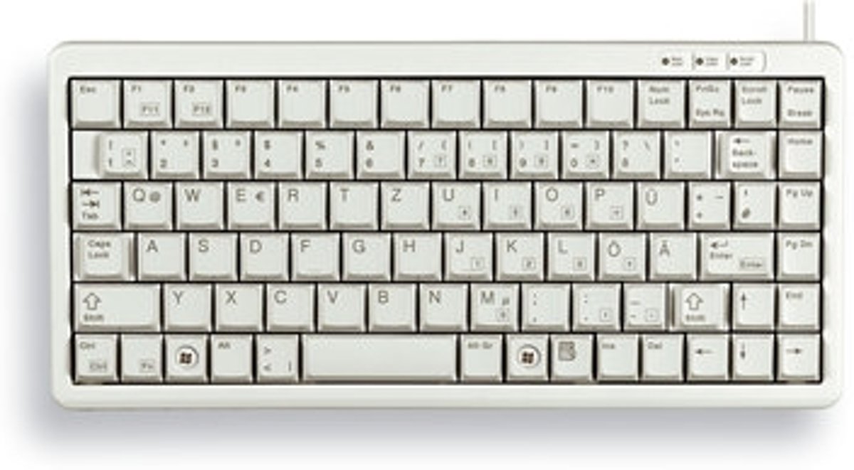 CHERRY G84-4100 USB QWERTY Amerikaans Engels Grijs