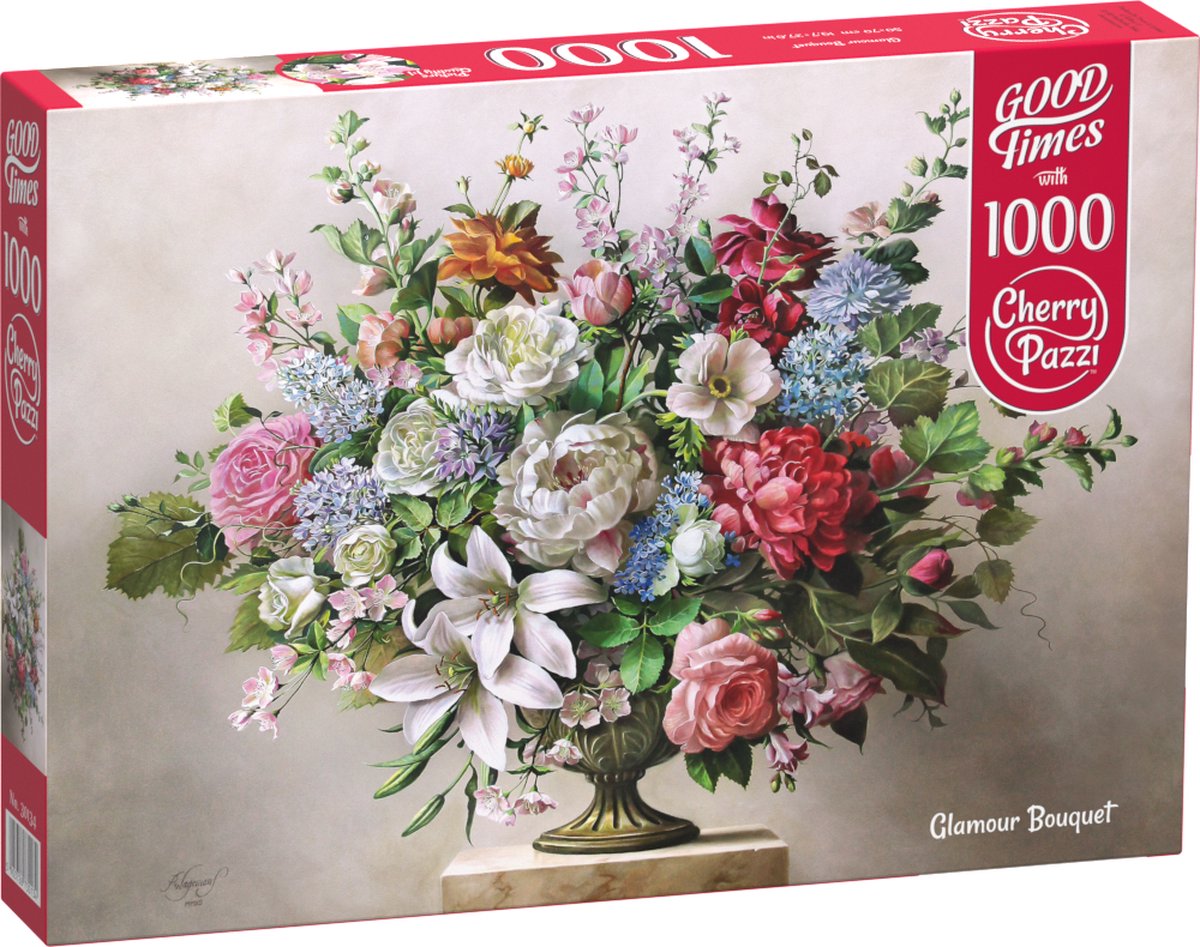 Glamour Bouquet Puzzel 1000 Stukjes