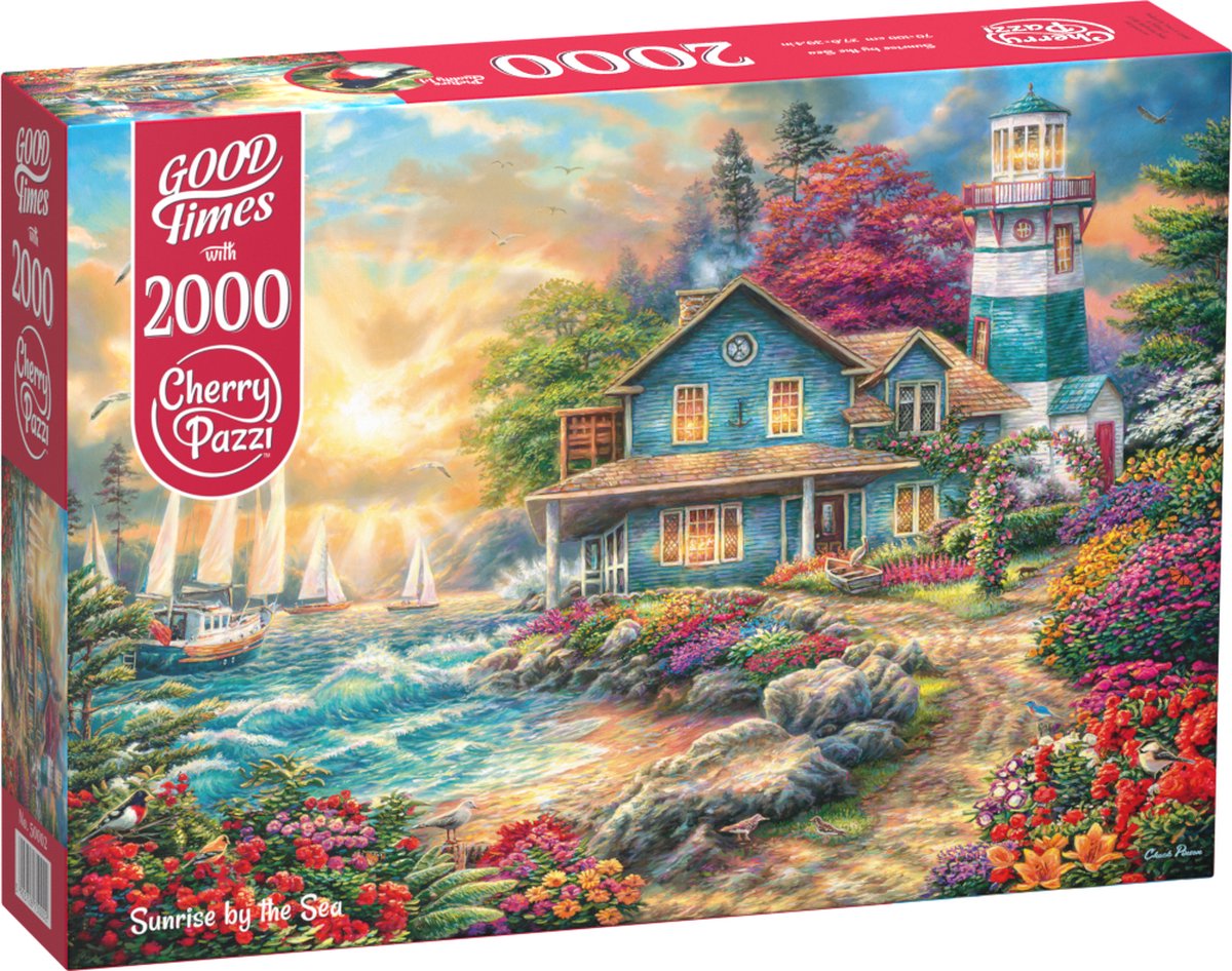 Sunrise by the sea Puzzel 2000 Stukjes