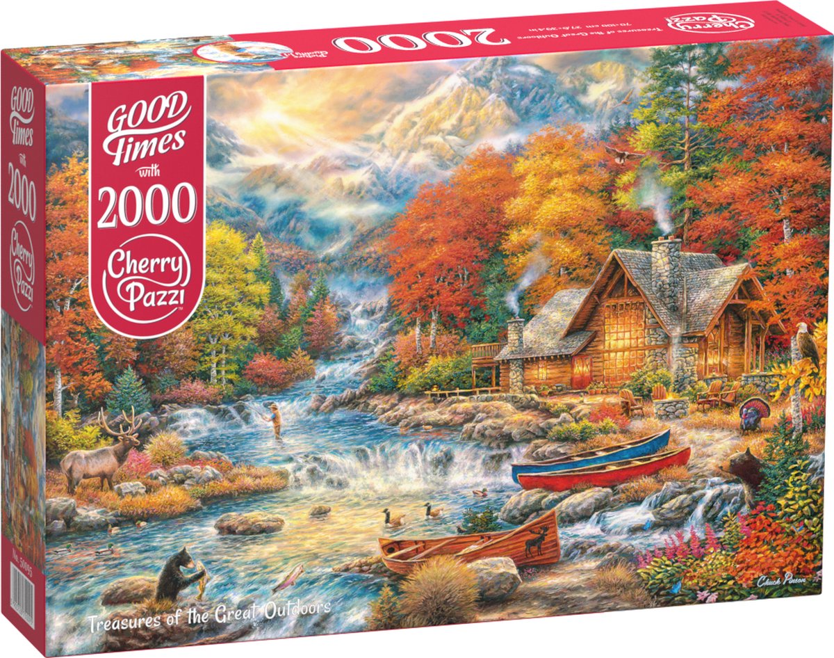 Treasures of the Great Outdoors Puzzel 2000 Stukjes