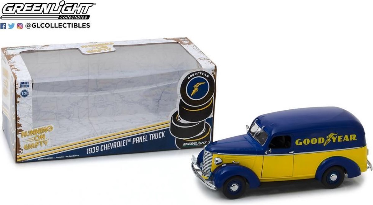 1939 Chevrolet Panel Truck (Limited Edition) – Green Light 1:24