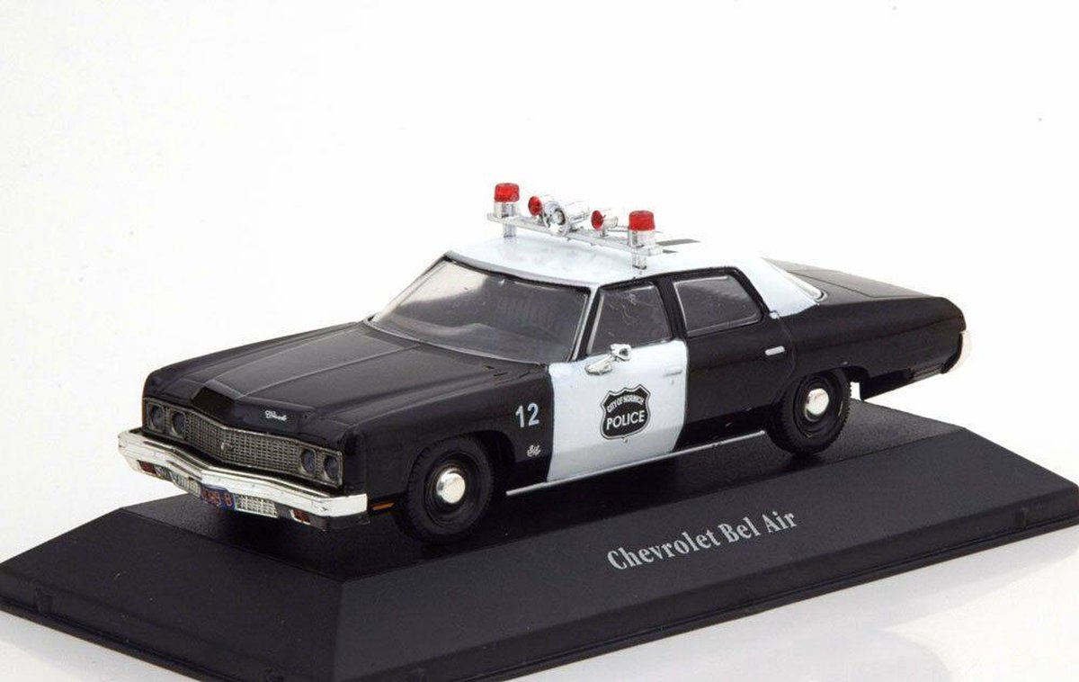 Chevrolet Bel Air Police 1973 Black/White