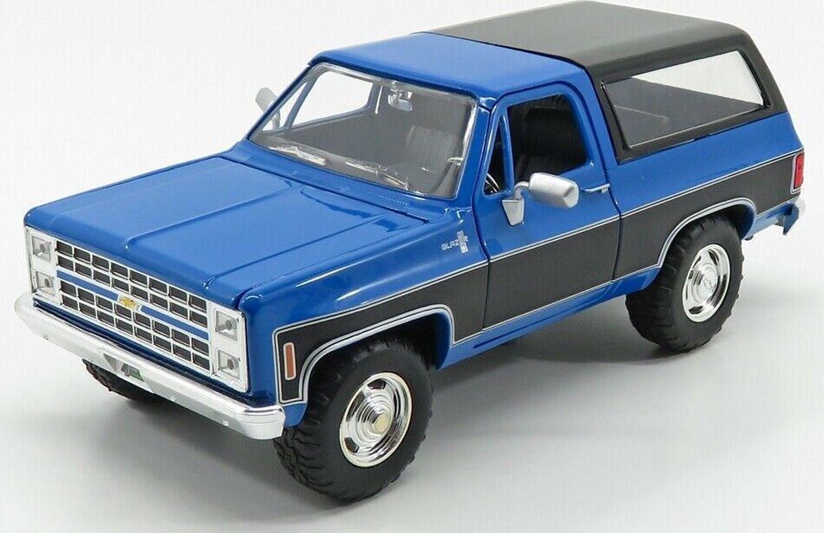 Chevrolet Blazer K5 1980 Blue and Black