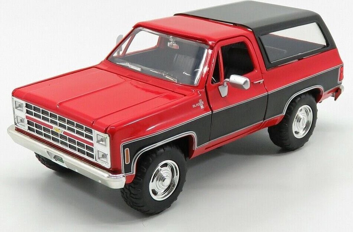 Chevrolet Blazer K5 1980 Red and Black