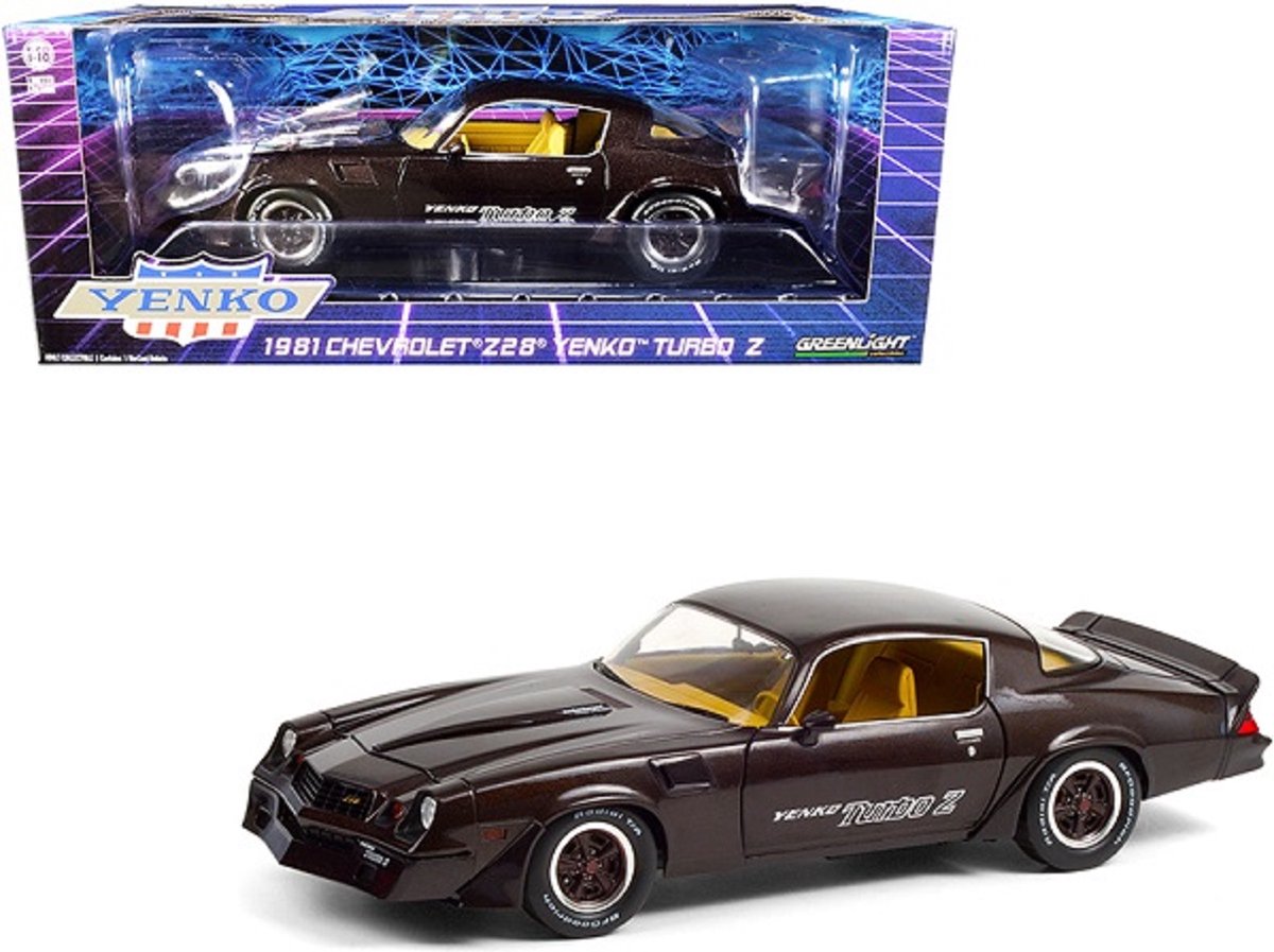 Chevrolet Camaro 1981 Z28 Yenko Turbo Z Brown 1/18 Greenlight Collectibles